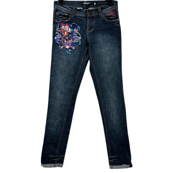 Ed Hardy 05’ Love Kills Slowly Jeans - Picture 2 of 9